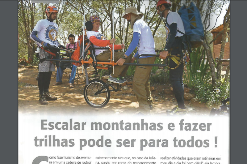 Matéria na Revista Reação